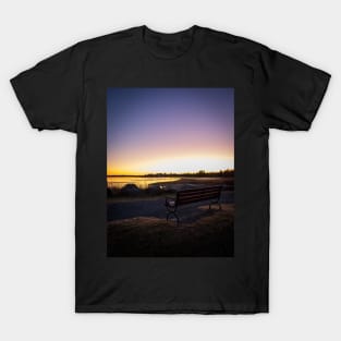 Alone with my thoughts, Sunset V1 T-Shirt